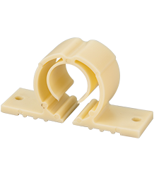 T Clamp Plastic O Clip with ears (1/2-in & 3/4-in)
