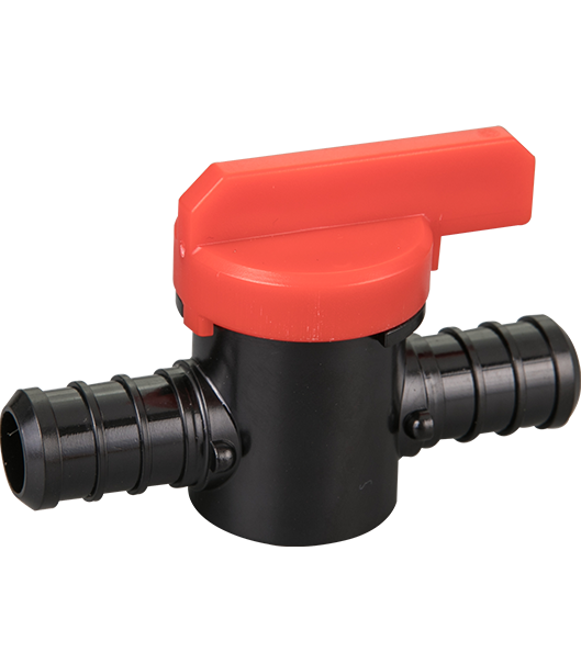 thumbnail image 2 of Efield 1/2" X 1/2" PPSU Barb Crimp PEX Ball Valves - Full Port Shut-Off (10 Pack) 2 of 6