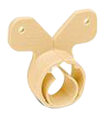 Butterfly Suspension Clamp Plastic A Clip with ears (1/2-in & 3/4-in)